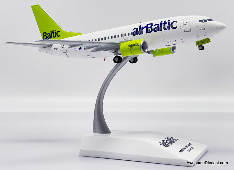 Boeing 737-500: Air Baltic (Reg #YL-BBE) 1:200 Diecast Model Plane by JC Wings