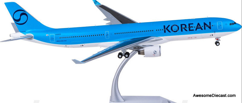 Airbus A330-300: Korean Airlines (Reg #HL8025) 1:200 Diecast Model Plane by JC Wings