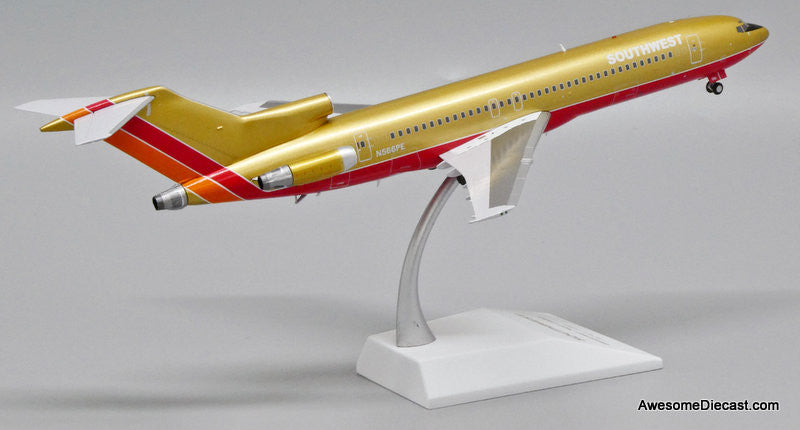Boeing 727-200: Southwest Airlines (Reg # N569PE) 1:200 Diecast Model Plane by JC Wings