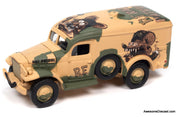 Dodge WC54 Ambulance Rat Fink Dessert Camo 1:64 Diecast Model Vehicle by Johnny Lightning