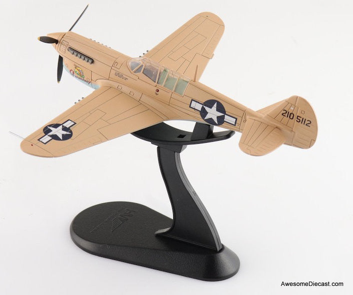 Curtiss P40N Warhawk "Geronimo!" Lt. Bruce Campbell, 45th FS, Dec., 1943 1:72 Diecast Model Plane by Hobby Master