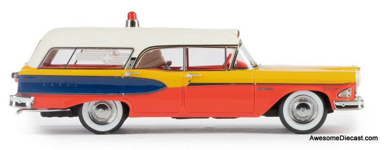 Esval Models 1:43 1958 Edsel Corsair Ambulance by Memphian Coachwork Co.