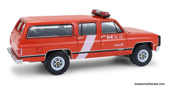 1991 GMC Suburban: Canada Coast Guard (Canada Special Edition) 1:64 Diecast Model Car by Greenlight