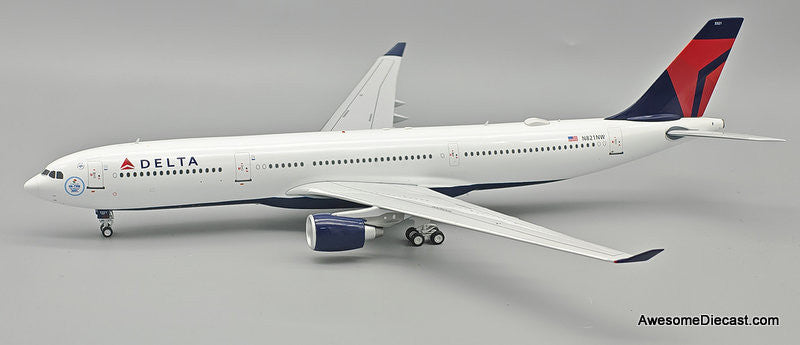 Airbus A330-300: Delta Airlines (Reg #N821NW) 1:200 Diecast Model Plane by Inflight200