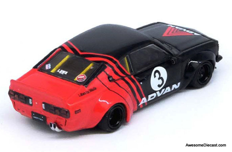 Mazda RX3 Savanna LBWK #3: Advan Livery 1:64 Diecast Model Car by Inno64