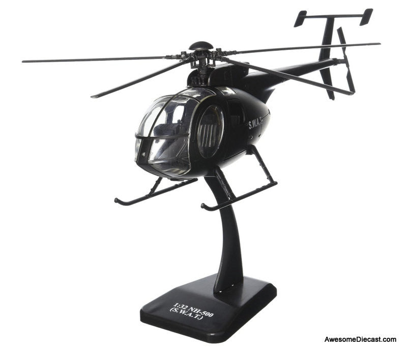 Agusta Westland Nh-500: S.W.A.T. 1:32 Diecast Model Helicopter by New Ray