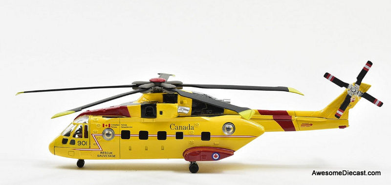 Agusta EH 101: Canadian Search & Rescue Helicopter 1:72 Diecast Model Helicopter by New Ray