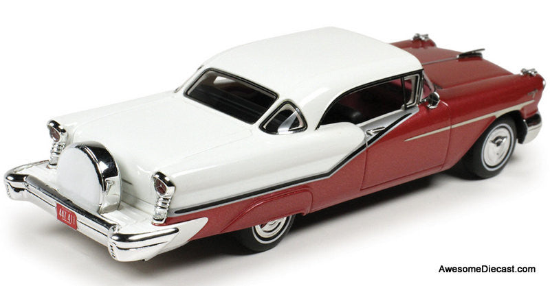 1957 Oldsmobile Starfire w/Continental Kit, Royal Glow & Alcan White 1:43 Resin Car Model Car by Goldvarg Collection