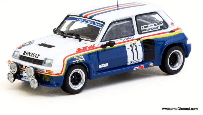 Renault 5 Turbo #11 1985 Rally Costa Brava 1:64 Diecast Model Car by Tarmac Works