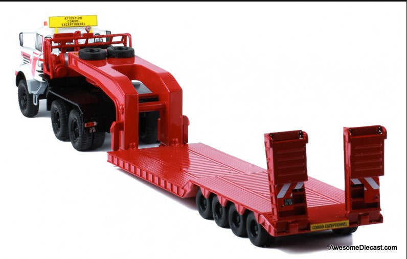 IXO 1:43 1960 Berliet TB 015 M3 6X4 w/Lowboy Trailer