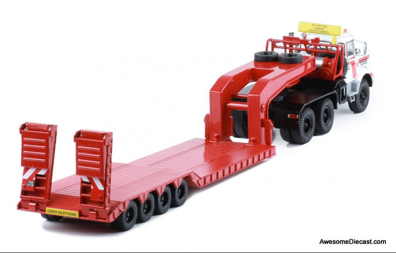 IXO 1:43 1960 Berliet TB 015 M3 6X4 w/Lowboy Trailer
