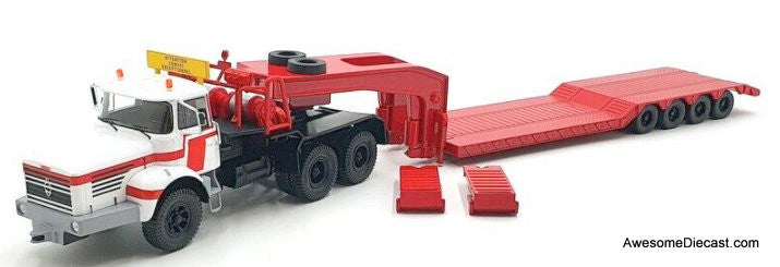 IXO 1:43 1960 Berliet TB 015 M3 6X4 w/Lowboy Trailer