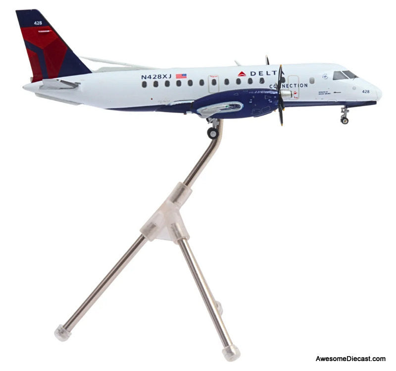 Saab-Fairchild SF340B: Delta Airlines (Reg #N428XJ) 1:200 Diecast Model Plane by Gemini 200