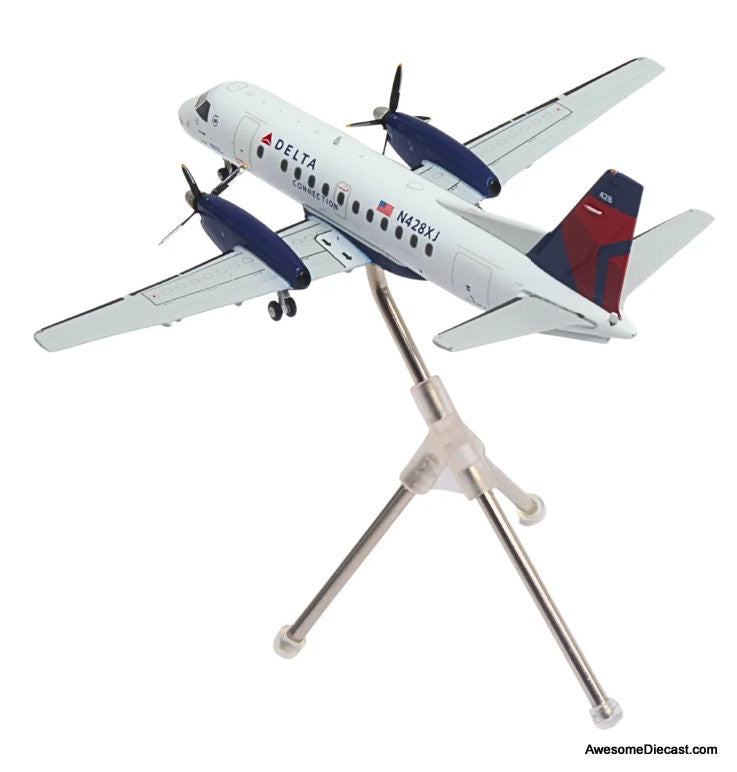 Saab-Fairchild SF340B: Delta Airlines (Reg #N428XJ) 1:200 Diecast Model Plane by Gemini 200