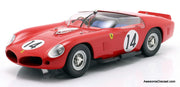 1961 Ferrari 250 TR61 #14, 1961 Winner 12h Sebring 1:18 Diecast Model Car by Werk83