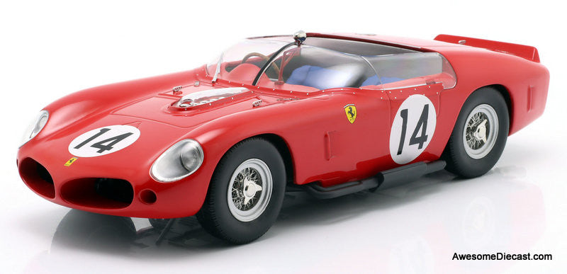 1961 Ferrari 250 TR61 #14, 1961 Winner 12h Sebring 1:18 Diecast Model Car by Werk83