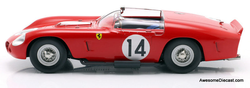1961 Ferrari 250 TR61 #14, 1961 Winner 12h Sebring 1:18 Diecast Model Car by Werk83