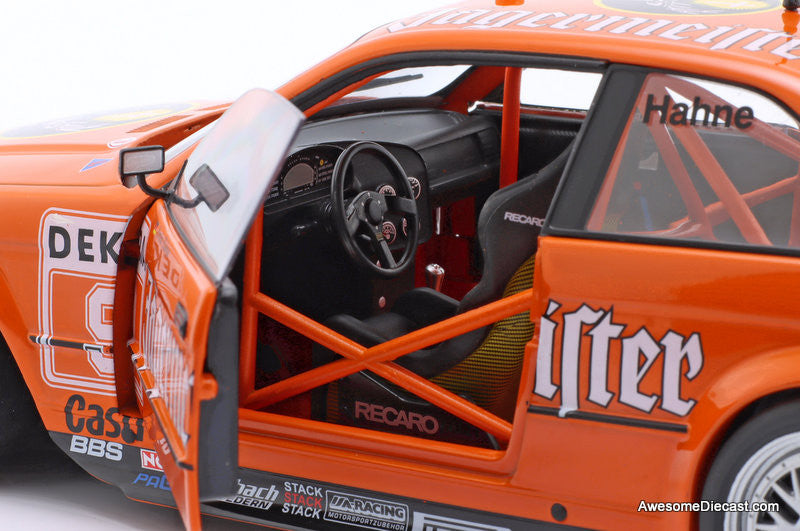 1993 BMW 325i Coupe E36 #9 Jägermeister Linder Team DTM (Armin Hahne) 1:18 Diecast Model Car by Werk83