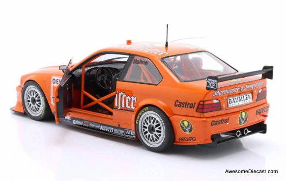 1993 BMW 325i Coupe E36 #9 Jägermeister Linder Team DTM (Armin Hahne) 1:18 Diecast Model Car by Werk83