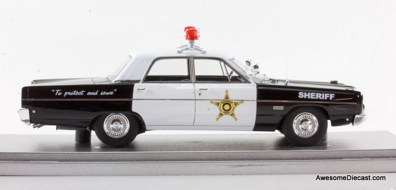 Kess 1:43 1968 Plymouth Fury:  Sheriff's Dept.