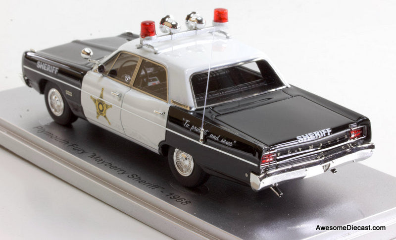 Kess 1:43 1968 Plymouth Fury:  Sheriff's Dept.