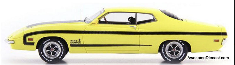 Avenue43 By AutoCult 1:43 1970 Ford Torino King Cobra, Yellow