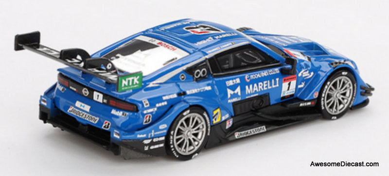 Nissan Z GT500 #1 Marelli Impul Z TEAM 2023 Super GT Series 1:64 Diecast Model Car by Mini GT
