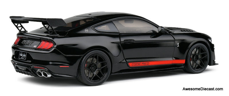 2022 Shelby GT500, Black "Code Red" 1:18 Diecast Model Car by Solido