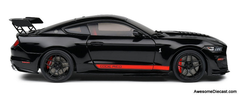 2022 Shelby GT500, Black "Code Red" 1:18 Diecast Model Car by Solido