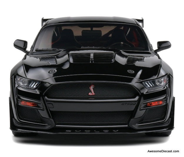 2022 Shelby GT500, Black "Code Red" 1:18 Diecast Model Car by Solido