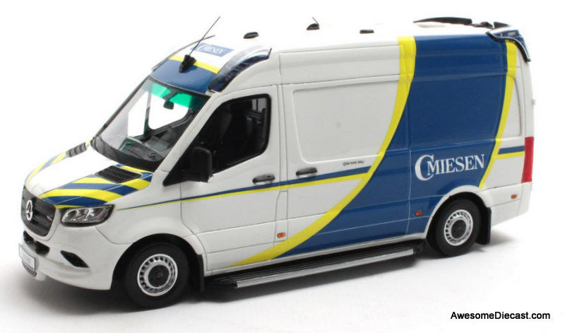 Mercedes-Benz Sprinter Miesen Ambulance, White 1:43 Resin Cast Model Ambulance by Matrix