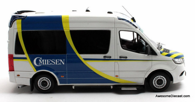 Mercedes-Benz Sprinter Miesen Ambulance, White 1:43 Resin Cast Model Ambulance by Matrix