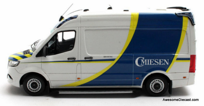 Mercedes-Benz Sprinter Miesen Ambulance, White 1:43 Resin Cast Model Ambulance by Matrix