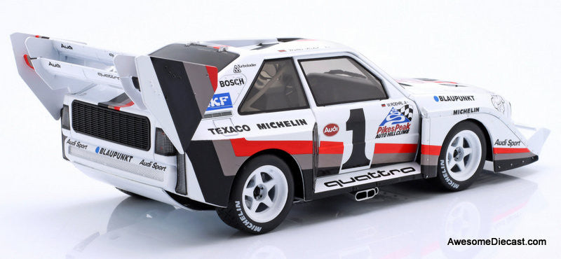1987 Audi Sport Quattro S1 E2 #1 1:18 Diecast Model Car by Werk83