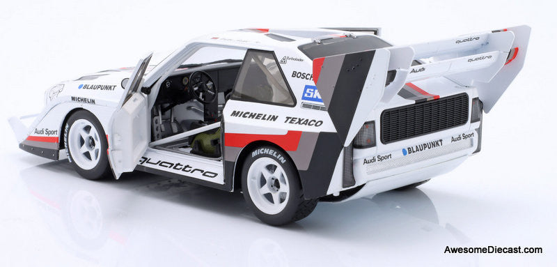 1987 Audi Sport Quattro S1 E2 #1 1:18 Diecast Model Car by Werk83