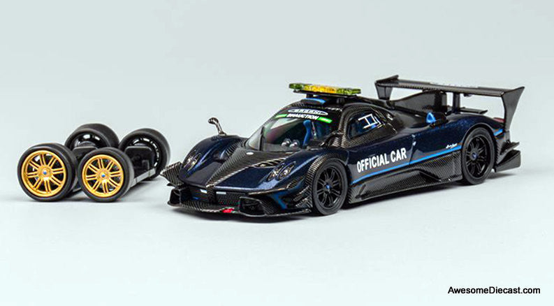 Pagani Zonda Revolucion (Safe Car), Carbon Fiber 1:64 Diecast Model Car by CM Model