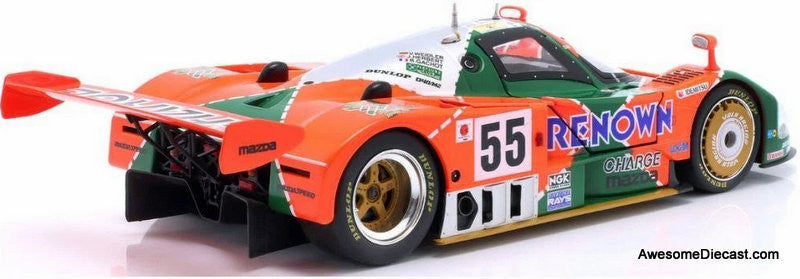 ハ*チ様 オートアート 1/18 MAZDA 787B 1991 #55 トロフ MAZDA 787B LEMANS WINNER 1991 #55 AUTO art Signature | eBay