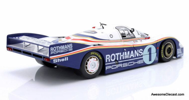 1982 Porsche 956 LH #1 Winner 24h Le Mans 1:18 Diecast Model Car by Werk83