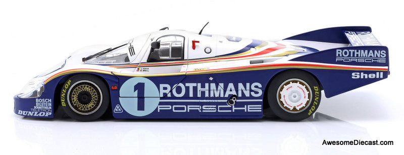 1982 Porsche 956 LH #1 Winner 24h Le Mans 1:18 Diecast Model Car by Werk83