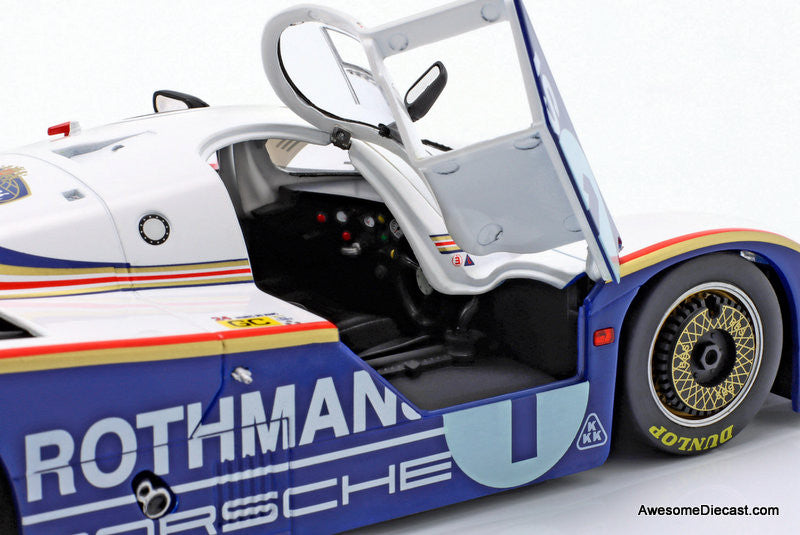 1982 Porsche 956 LH #1 Winner 24h Le Mans 1:18 Diecast Model Car by Werk83