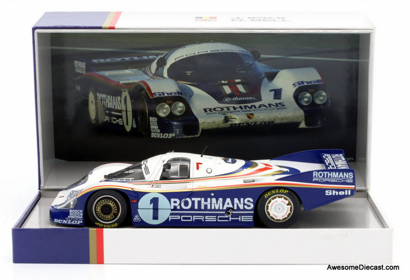 1982 Porsche 956 LH #1 Winner 24h Le Mans 1:18 Diecast Model Car by Werk83