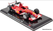 2002 Ferrari F2002 #1 Formula 1 Race Car (Michael Schumacher) 1:24 Diecast Model Car by DeAgostini