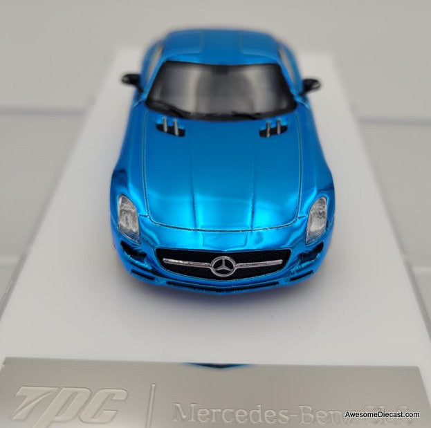 TPC 1:64 Mercedes Benz SLS, Electroplating Blue