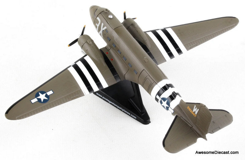 McDonnell Douglas C-47 Skytrain: "That's All Brother" 1:144 Diecast Model Plane by Postage Stamp