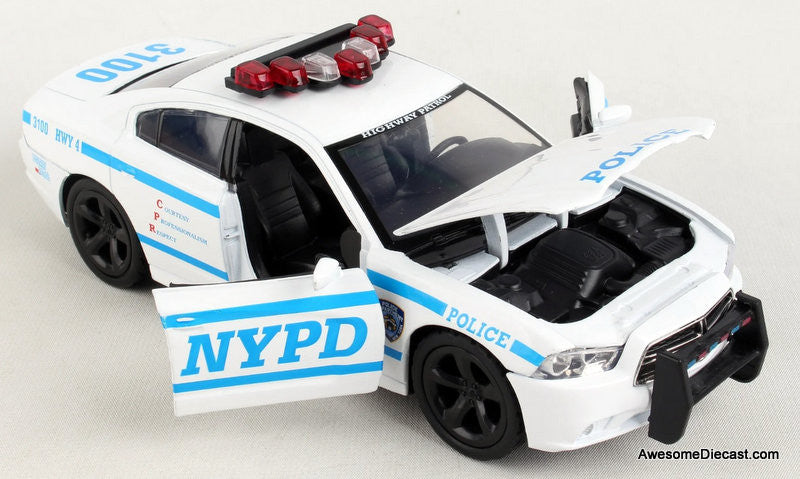 Dodge Charger: NYPD 1:24 Diecast Model Car by DWWT
