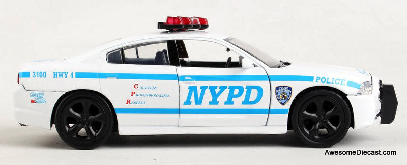 Dodge Charger: NYPD 1:24 Diecast Model Car by DWWT
