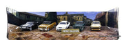 Vintage 5 Car Set 1:64 Diecast Model Cars by Burago