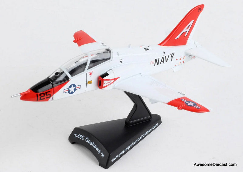 T-45C Goshawk: US Navy 1:100 Diecast Model Plane by Postage Stamp