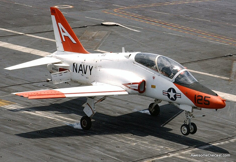 T-45C Goshawk: US Navy 1:100 Diecast Model Plane by Postage Stamp