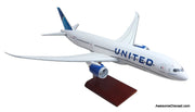 Boeing 787-9: United Airlines (Reg #N29975) 1:100 Resin Cast Model Plane by Sky Marks Elite